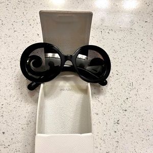 PRADA Baroque Round Sunglasses